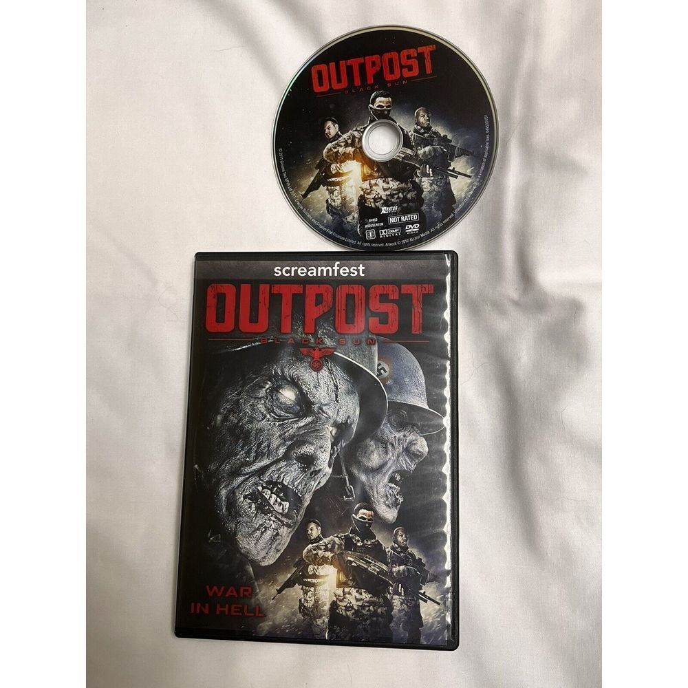 Outpost Black Sun DVD Screamfest Horror‎ Zombie Action Movie XLrator Media